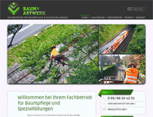 Tablet Screenshot of baum-und-astwerk.de